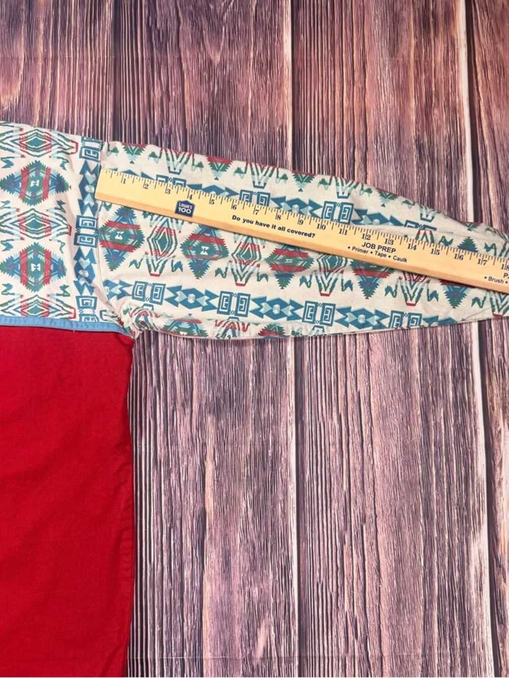 Women’s‎ Vintage Gordon & James Western Cut Out Aztec Button Down Long sleeve M